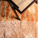 Defragmented Sunset - Luxury Shag Moroccan Rug