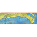 St. Teresa Map Home Decor Art Print on Real Wood