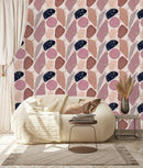 Shapes with Gold Elements Wallpaper