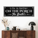 Family Name Porch Sign