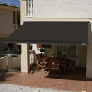 Multiple Awnings Brasilia Slim Premium Full Cassette Manual Retractable Sun Shade Awning (SAK91420)