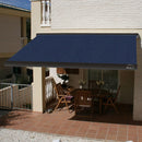 Multiple Awnings Brasilia Slim Premium Full Cassette Manual Retractable Sun Shade Awning (SAK91420)