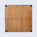 Decorative Tray Moroccan Pattern Bone & Resin Inlay Collection in 3 Sizes, Blue & White