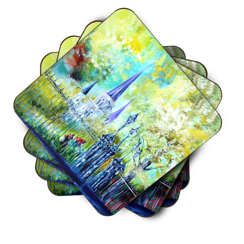 Across the Square St Louis Cathedral Foam Coaster MW1183FC