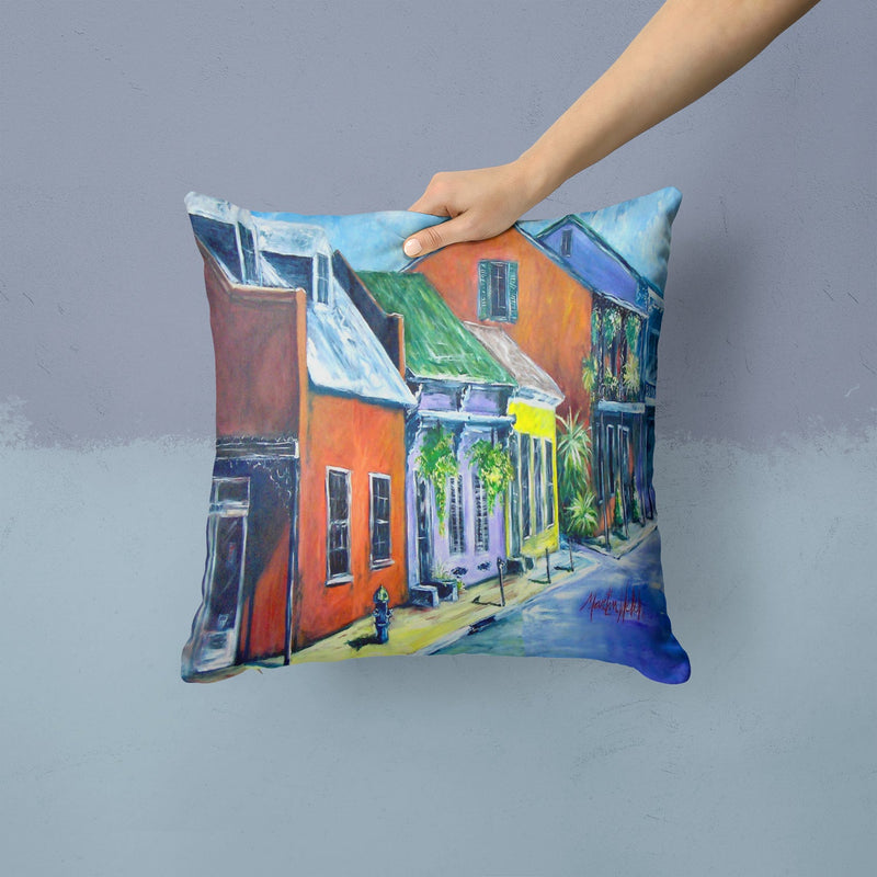 Somewhere Close Houses Fabric Decorative Pillow MW1350PW1414