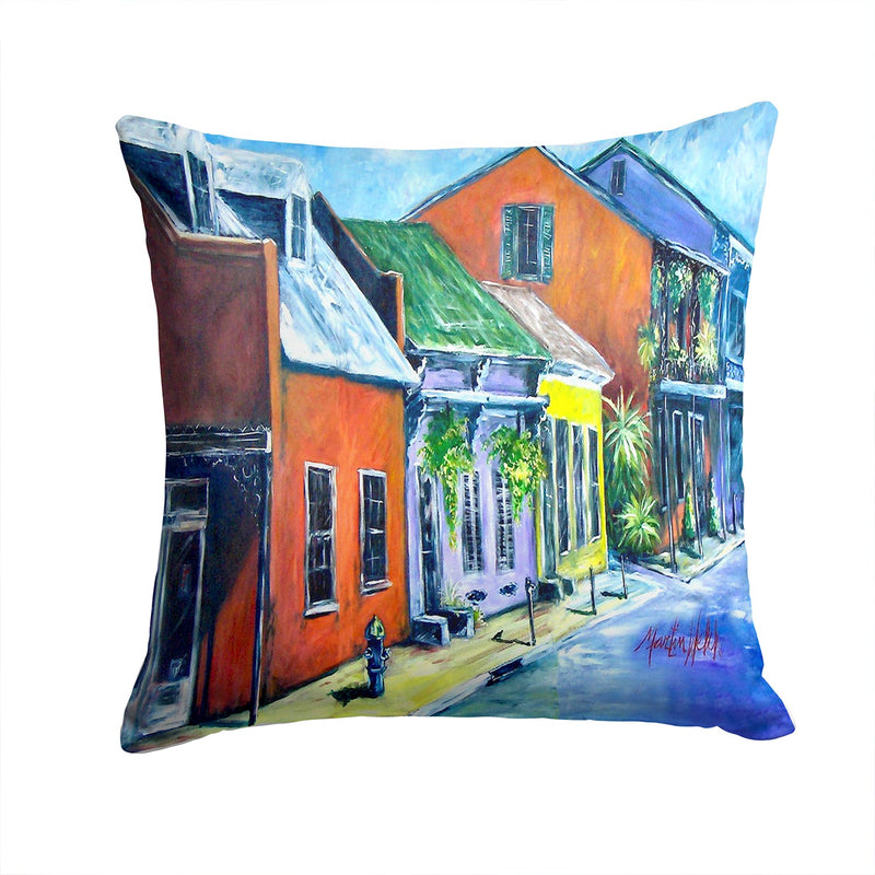 Somewhere Close Houses Fabric Decorative Pillow MW1350PW1414