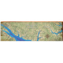 Washington, North Carolina Map Wooden Sign | Wall Art Print on Real Wood | Original Little Washington House Home Decor