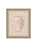 Vase Drawing Sepia