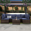 Ainfox  7PCS Patio Sofa Set For Indoor And Outdoor