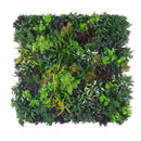 Floral Fusion Artificial Vertical Garden Green Wall Panel 40×40in 11 SQ FT – UV Resistant – Commercial Grade