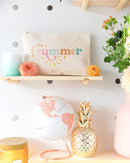 Made For Summer Cotton Canvas Cosmetic Bag