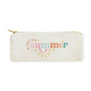 Made For Summer Cotton Canvas Pencil Case