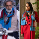 Madrid - Wool Scarf - Blue