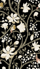 Magnolia Flower Tree and Birds Wallpaper