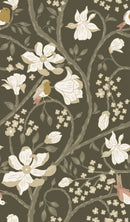 Magnolia Flower Tree and Birds Wallpaper
