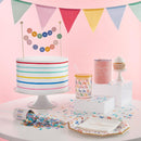 Make a Wish Garland Cake Topper | Cake Decoration | 6.75" x 10"