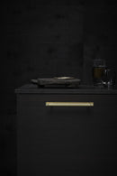 Knurled Brushed Gold "Manor" Cabinet Knobs and Drawer Pulls