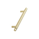 Knurled Brushed Gold "Manor" Cabinet Knobs and Drawer Pulls