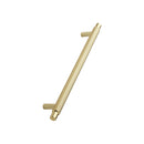 Knurled Brushed Gold "Manor" Cabinet Knobs and Drawer Pulls