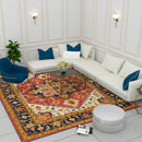 Premium Hand-Tufted Rug Made of 100% Wool  - Maras Palace - 9x12 Feet