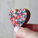Fabric-Faced Wooden Hearts