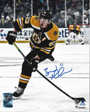 Brad Marchand Slapshot Boston Bruins Autographed 11" x 14" Hockey Photo