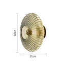 DecorBites™ Glass Ripple LED Wall Lamps for Indoor Home Decoration