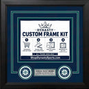 Seattle Mariners Custom MLB Baseball 16x20 Picture Frame Kit (Multiple Colors)