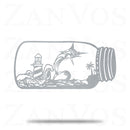 Marlin Fish In The Jar