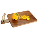 Mascot Hardware Everyday Wooden Cutting Board With Tied Rope