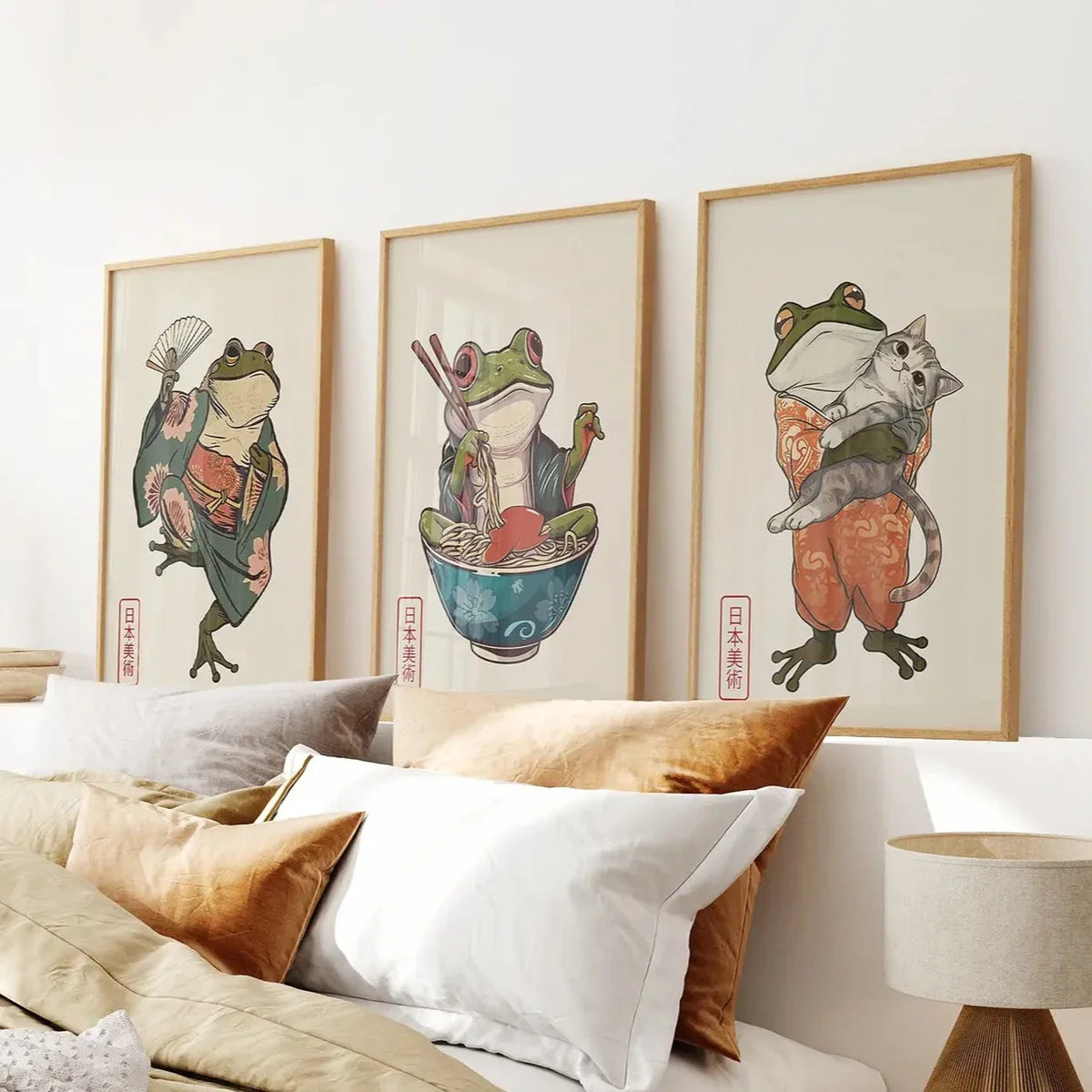 Matsumoto-Hoji-Frog-Prints-Art