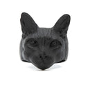 Matte Black Cat Statement Ring | Gift Box