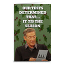 Maury Povich Christmas Greeting Card