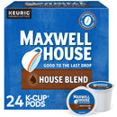 Maxwell House House Blend K-Cups, Medium Roast – 24 Count