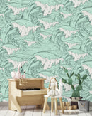 Elegant Ocean Waves Wallpaper Vogue