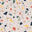 Dots on Pink Background Wallpaper