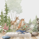 Elegant Forest Animals Wallpaper Sophisticated