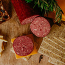 Bison Original Summer Sausage | All Natural Bison Meat | Pack of 6 | 7-8 oz | Shipping Included | Nebraska Bison