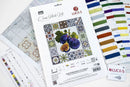 Mediterranean Fig Mosaic Tiles Counted Cross Stitch Kit by Luca-S B7057L