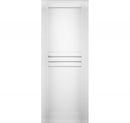 Mela 7444 White Silk Barn Door Slab