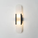 Melange Elongated Alabaster Wall Lamp