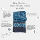 Savona - Slim Silk Scarf - Black