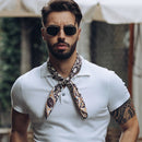 Caserta - Silk Neckerchief -Brown