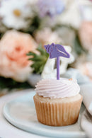 Mermaid Acrylic Cupcake Toppers, Set of 12