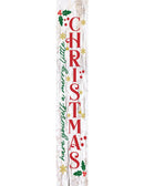 Merry and Bright Christmas Porch Sign