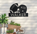 Football Name Sign