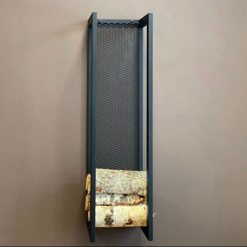 Metal Wall Mounted Firewood Holder