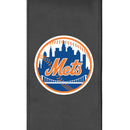 Silver Sofa with New York Mets Logo