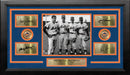 New York Mets 1969 Pitchers 8x10 Framed Photo with Engraved Autographs - Seaver Koosman Gentry Ryan