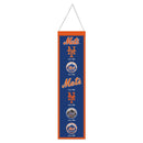 New York Mets 8" x 32" Wool Banner
